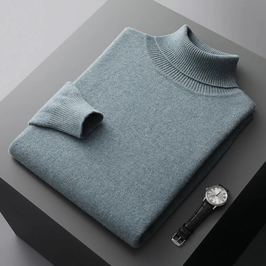 Merino Wool Monaco Turtleneck