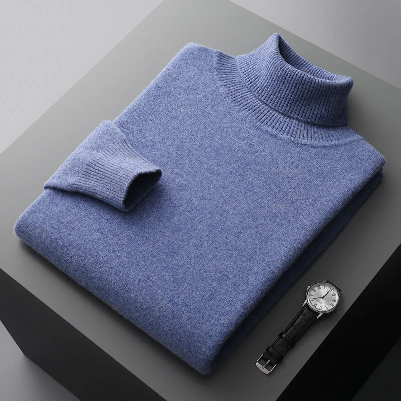 Merino Wool Monaco Turtleneck