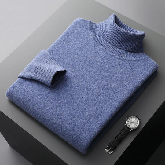 Merino Wool Monaco Turtleneck