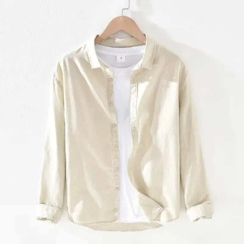 Casual Katoen-Linnen Shirt