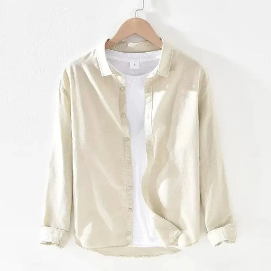 Casual Katoen-Linnen Shirt