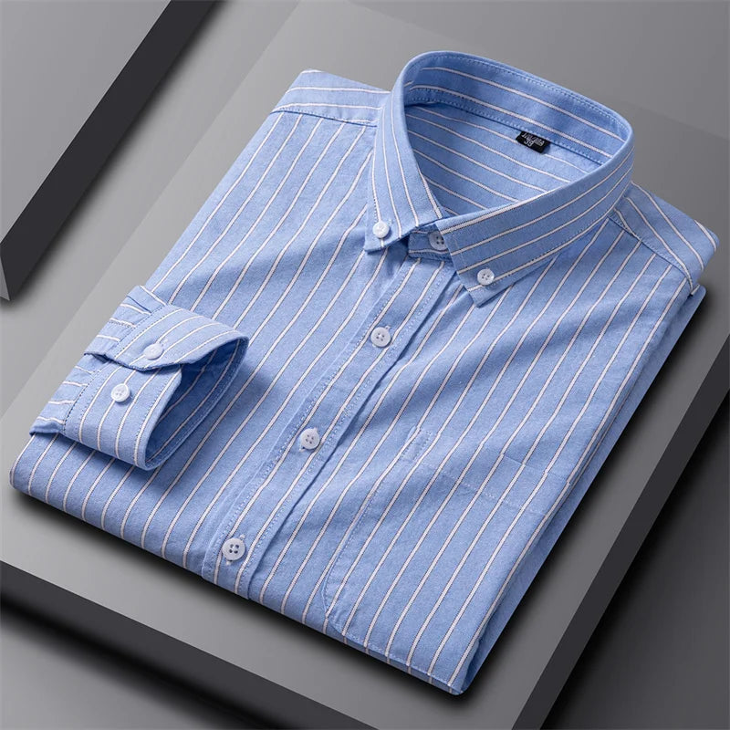 Givalli - Elegante Oxford Overhemd voor Heren