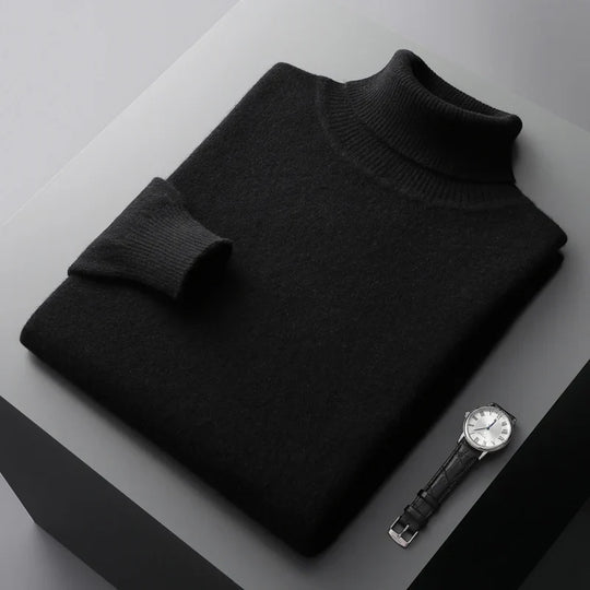 Merino Wool Monaco Turtleneck