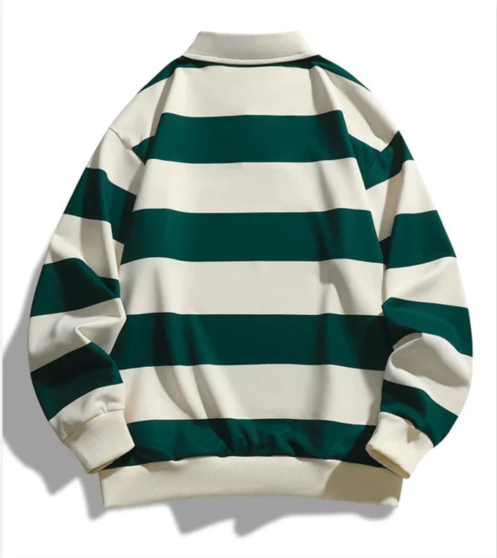 Relaxed Polo Sweater