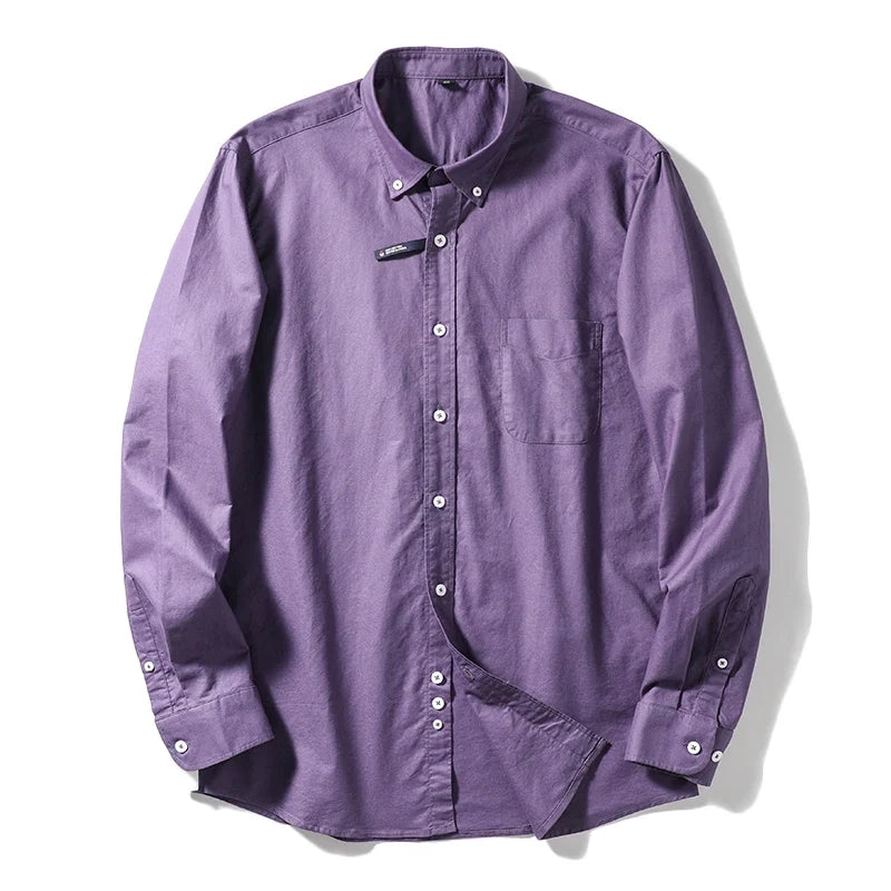 Katoenen heren shirt