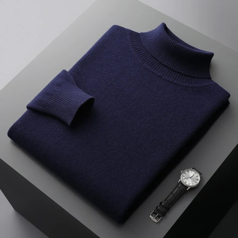 Merino Wool Monaco Turtleneck