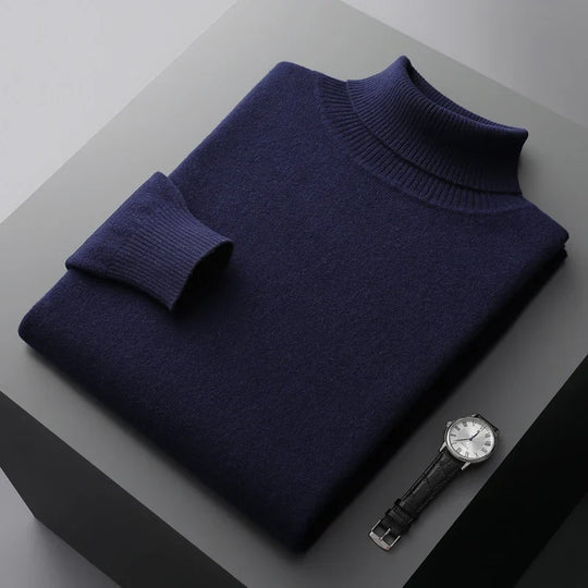 Merino Wool Monaco Turtleneck