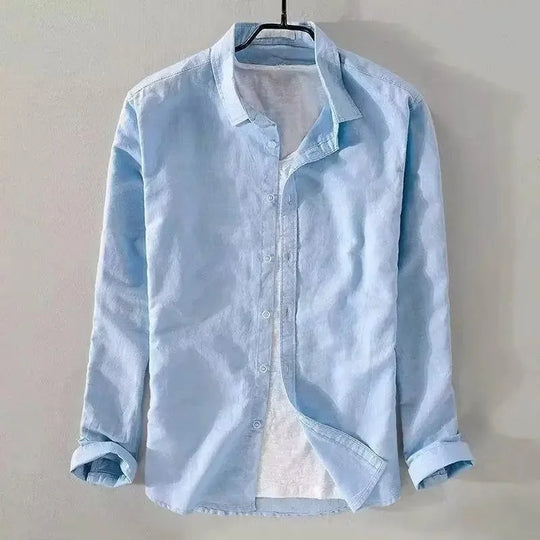 Casual Katoen-Linnen Shirt