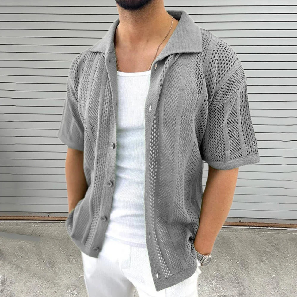 Chic Gebreid Shirt