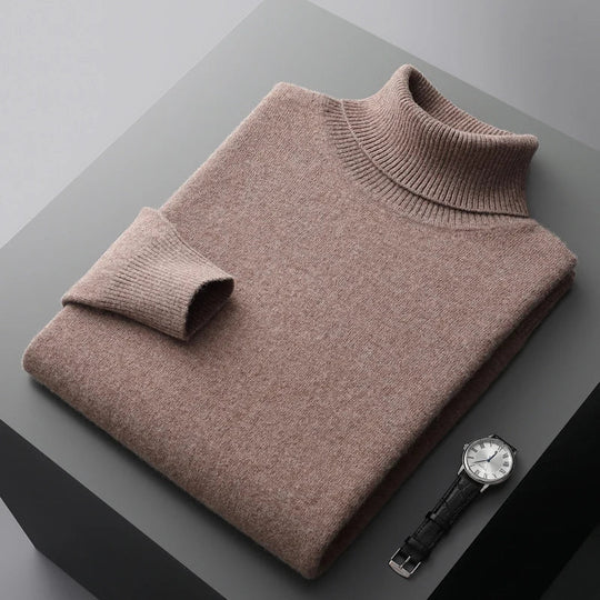 Merino Wool Monaco Turtleneck