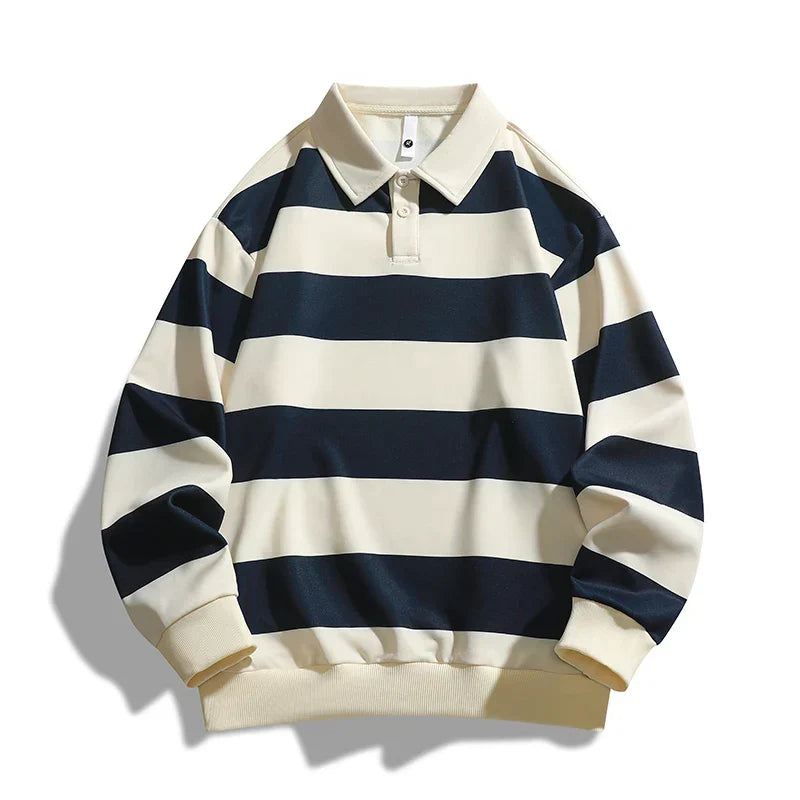 Relaxed Polo Sweater