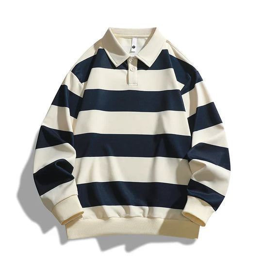 Relaxed Polo Sweater