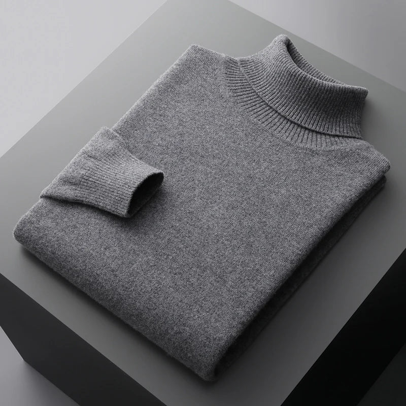 Merino Wool Monaco Turtleneck