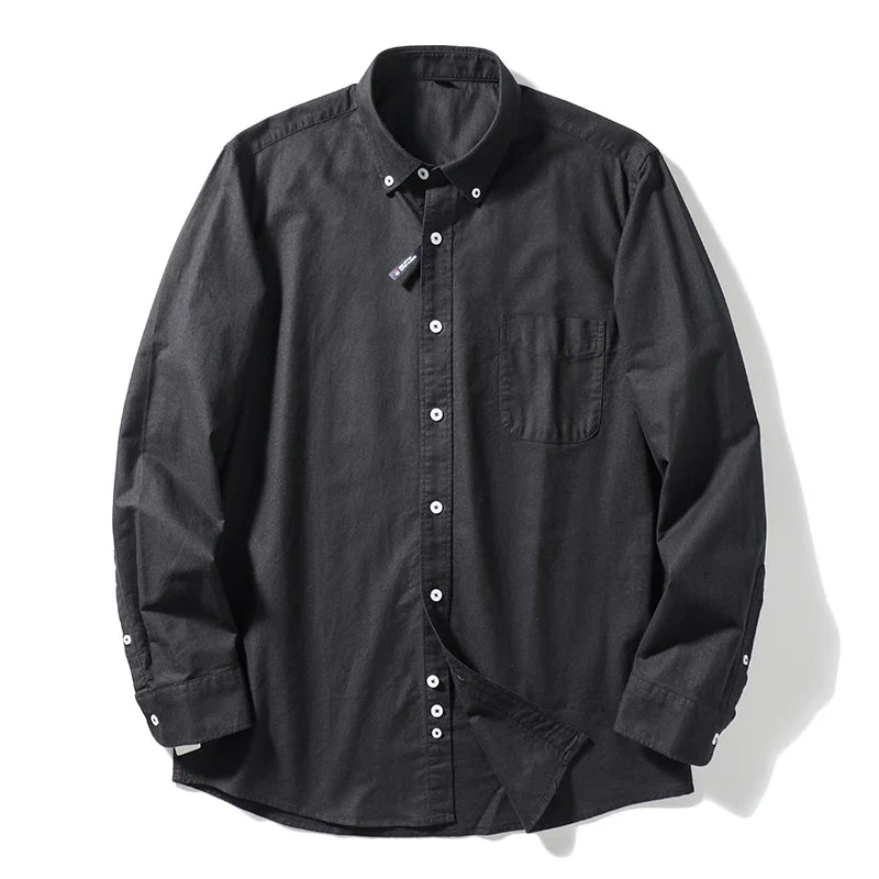 Katoenen heren shirt
