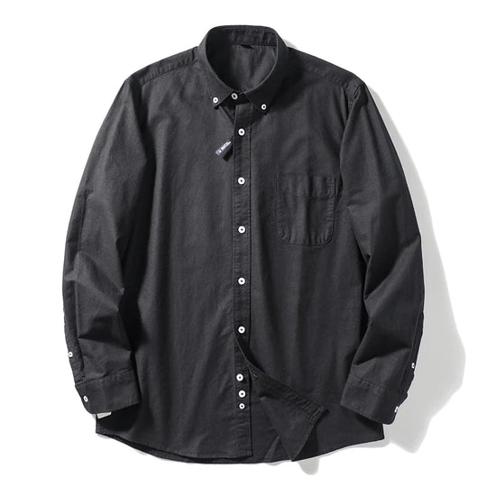 Katoenen heren shirt