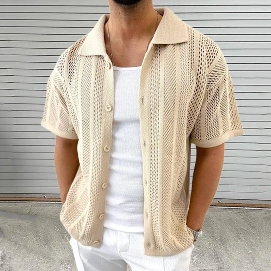 Chic Gebreid Shirt