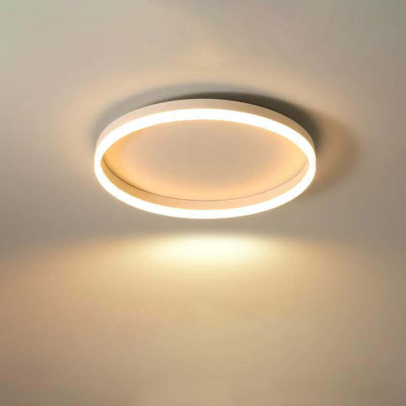 Moderne LED Plafondlamp in Japandi Style
