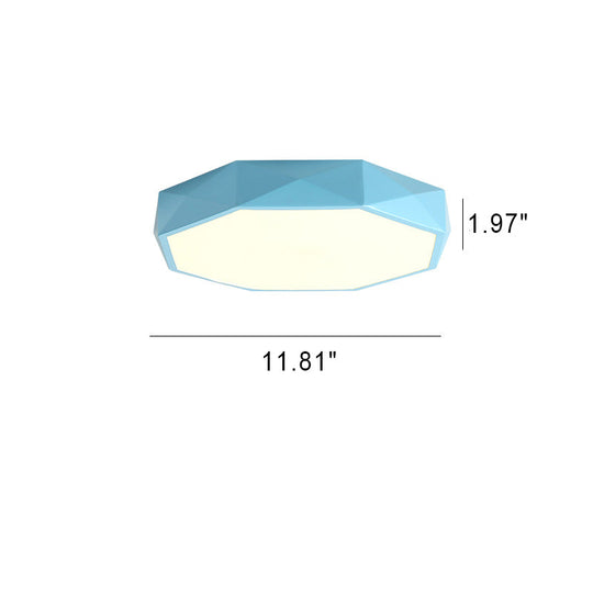Modern LED Ceiling Light Abstract Scandinavian Design