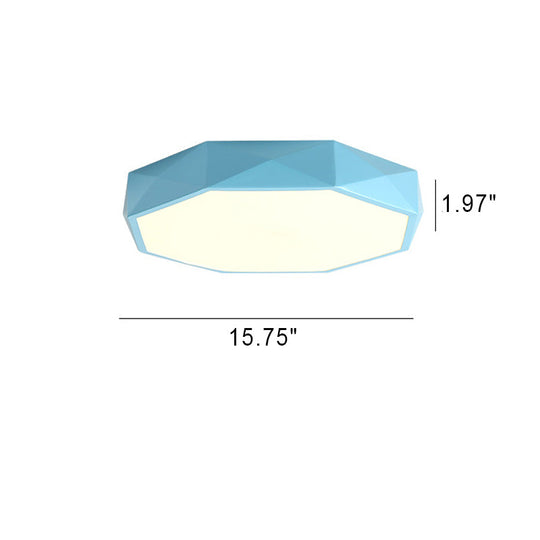 Modern LED Ceiling Light Abstract Scandinavian Design