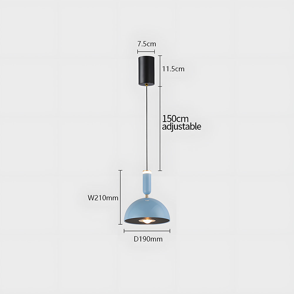 Scandinavische  Moderne LED Hanglamp – Stained Glass Design met Minimalistisch Frame