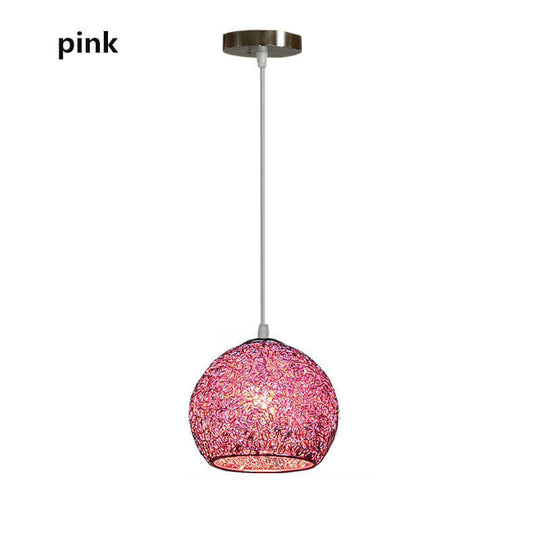 Creatieve Aluminium Hanglamp – Meerdere Kleuren – E26 Fitting