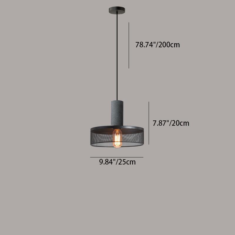 Warme Industriële Plafondlamp met Modern Design