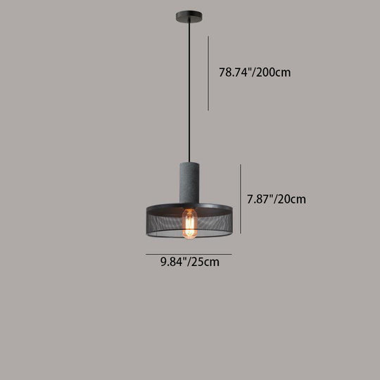Warme Industriële Plafondlamp met Modern Design