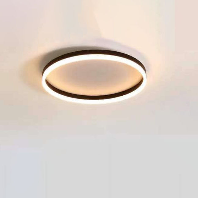 Moderne LED Plafondlamp in Japandi Style
