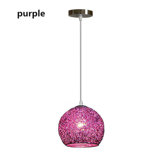 Creatieve Aluminium Hanglamp – Meerdere Kleuren – E26 Fitting