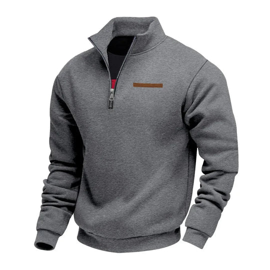 Casual Fleece Hoodie with Zipper