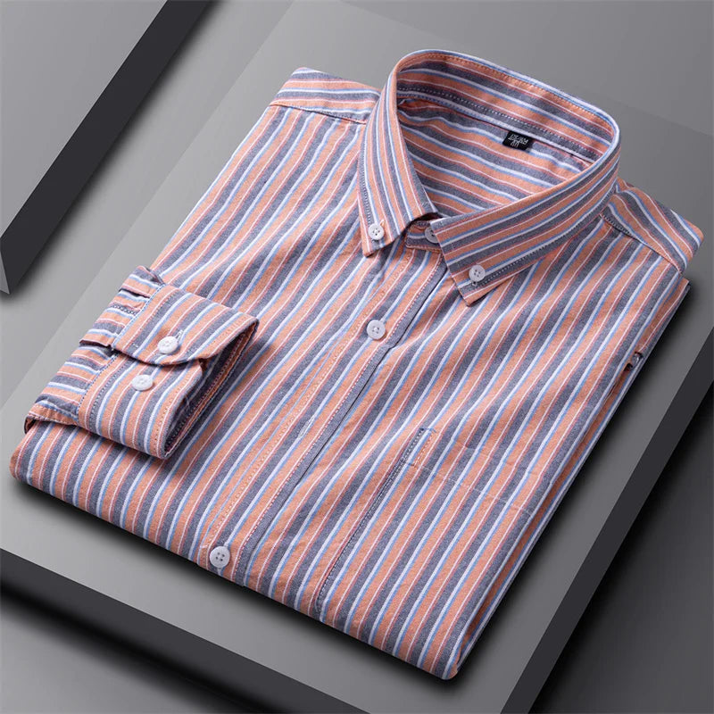 Givalli - Elegante Oxford Overhemd voor Heren