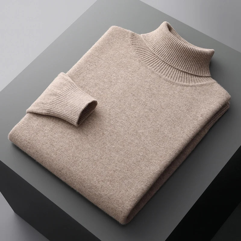 Merino Wool Monaco Turtleneck
