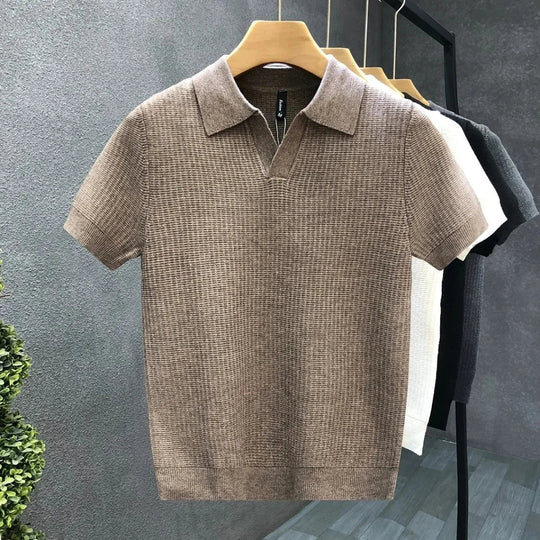 Gebreid Poloshirt voor Dames