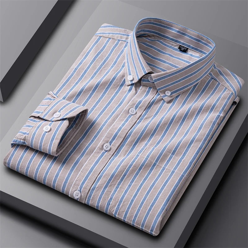 Givalli - Elegante Oxford Overhemd voor Heren