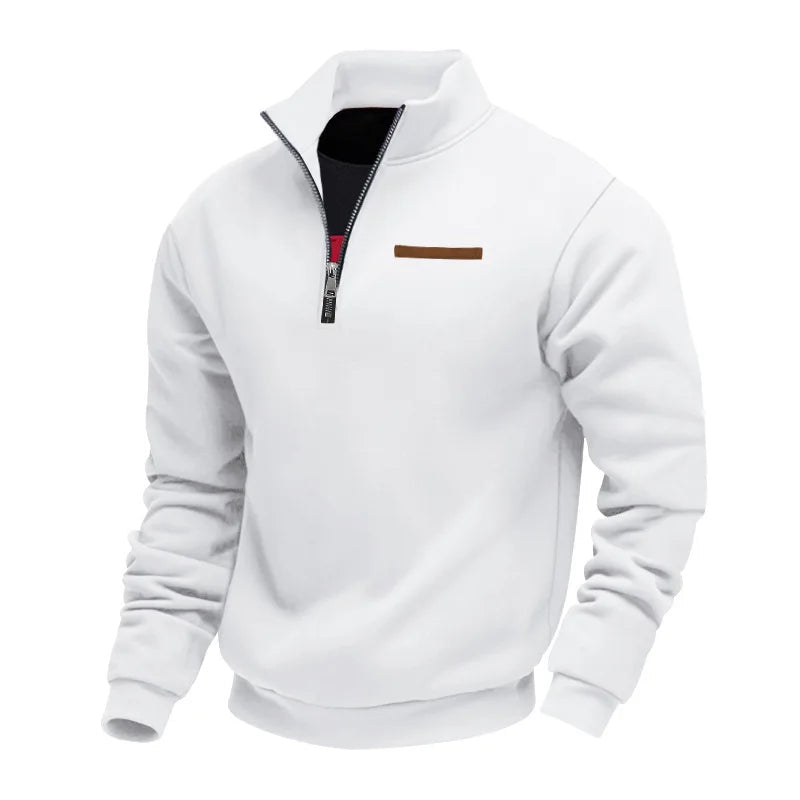 Casual Fleece Hoodie with Zipper