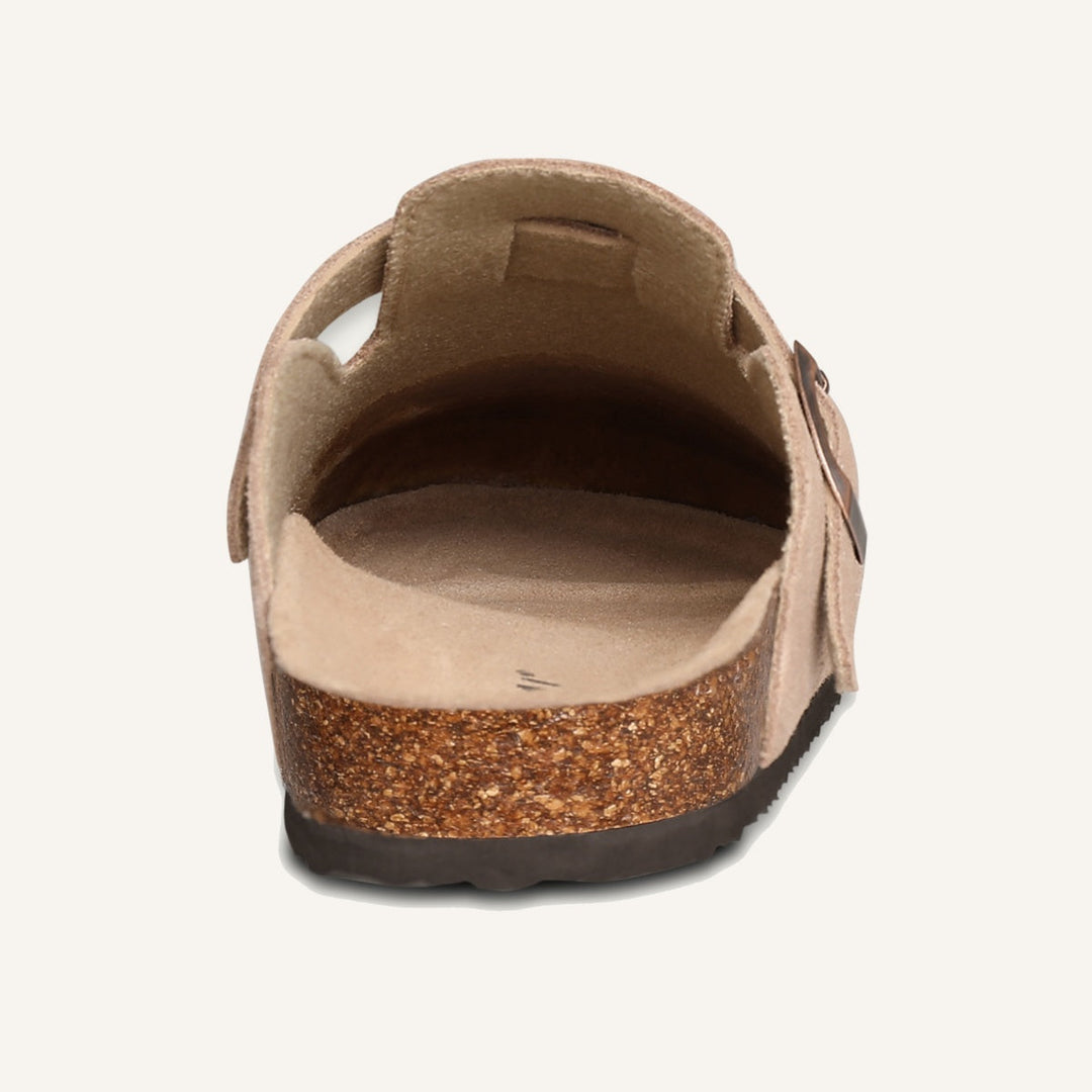 Classic Suede Open Back Loafers