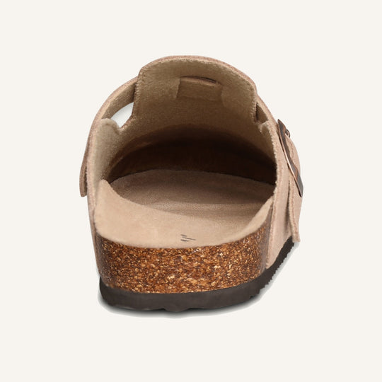 Classic Suede Open Back Loafers