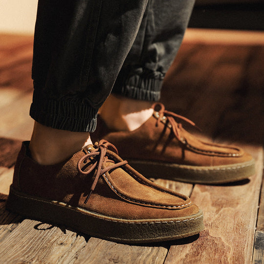 Craffito Classic Line Suede Shoes