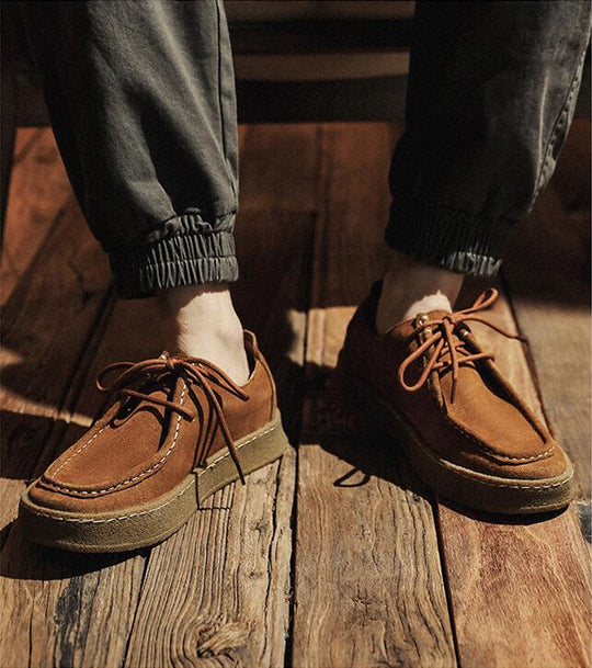 Craffito Classic Line Suede Shoes