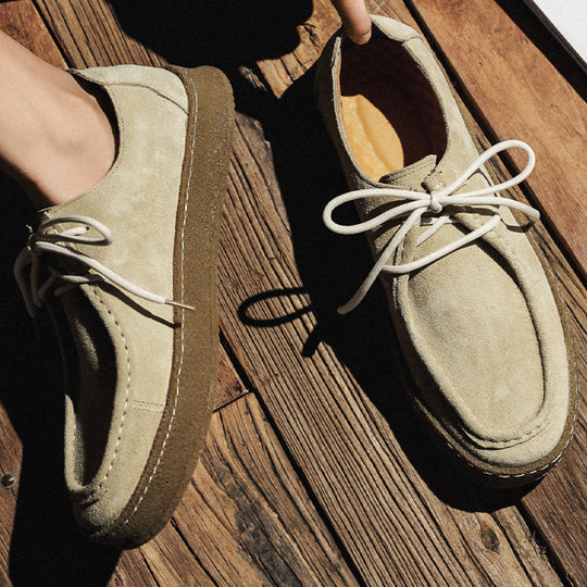 Craffito Classic Line Suede Shoes