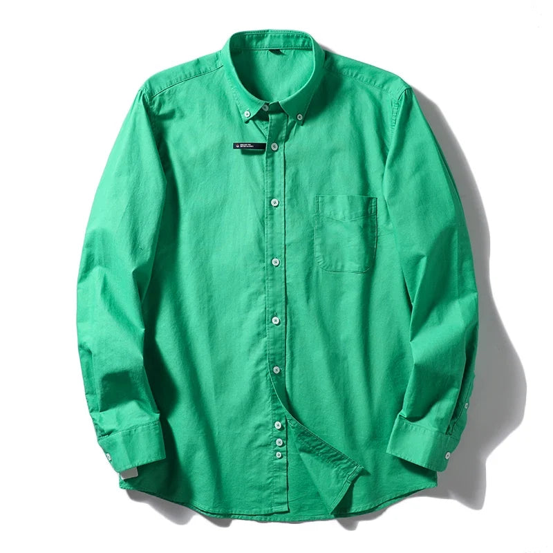 Katoenen heren shirt