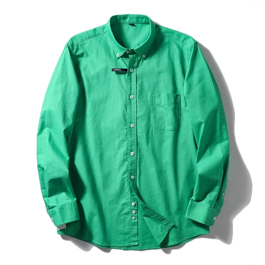 Katoenen heren shirt