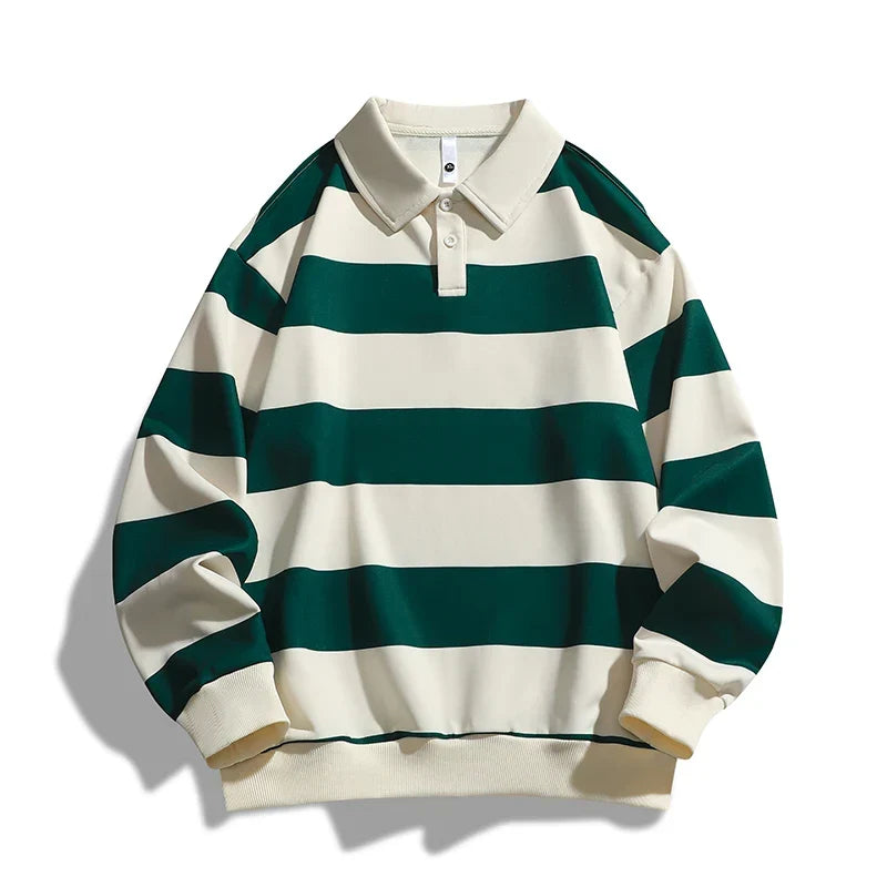 Relaxed Polo Sweater