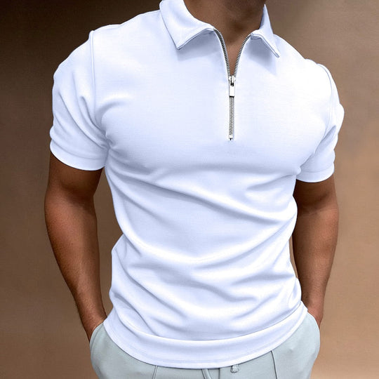 Poloshirt met Rits