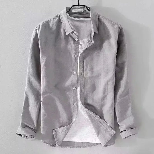 Casual Katoen-Linnen Shirt