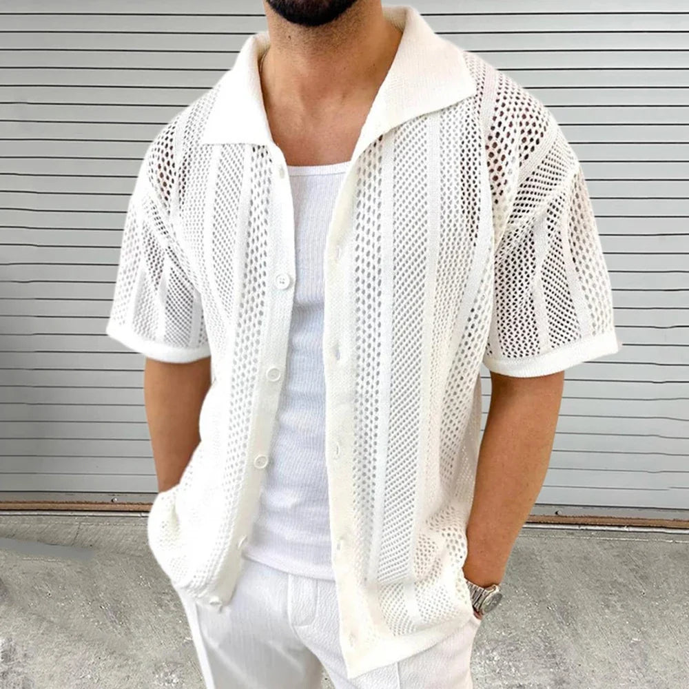 Chic Gebreid Shirt