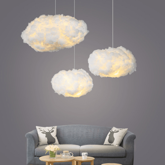 Wolken Hanglamp van Katoen met Winters Design