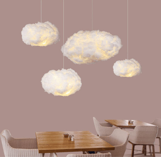Wolken Hanglamp van Katoen met Winters Design