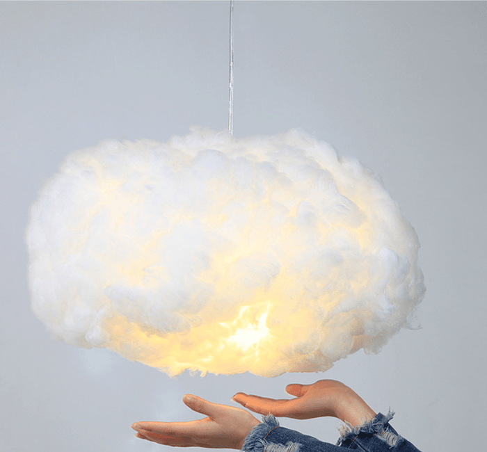 Wolken Hanglamp van Katoen met Winters Design
