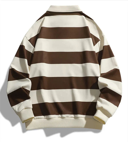 Relaxed Polo Sweater